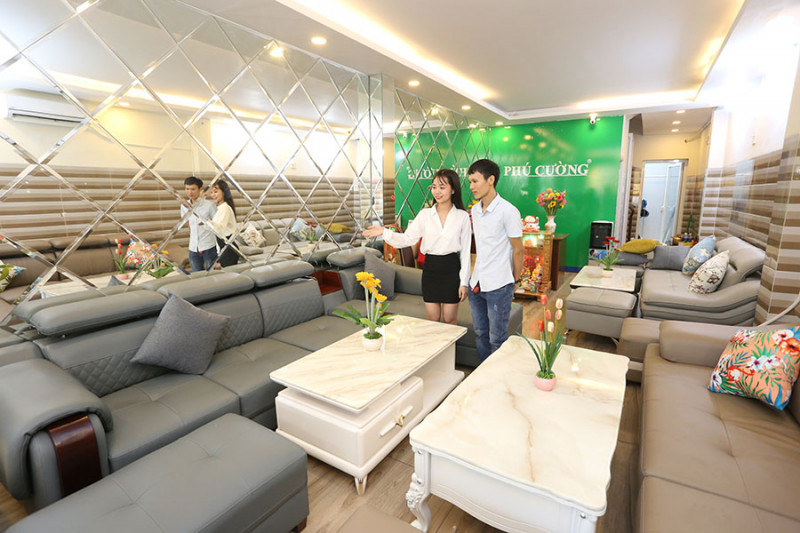 Thiết kế sofa nổi bật bởi sự sang trọng và đẳng cấp tại Nội thất Phú Cường