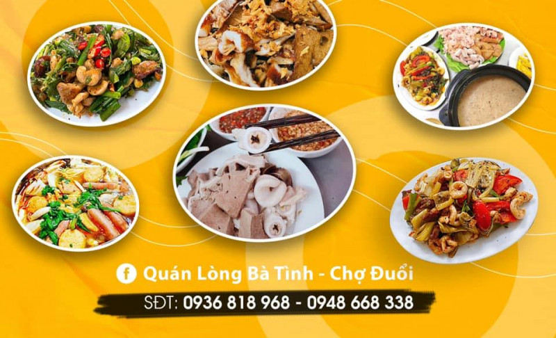 Quán Lòng Bà Tình - Chợ Đuổi