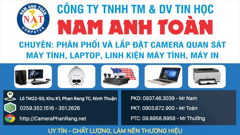 Công Ty TNHH DV&TM Tin Học Nam Anh Toàn