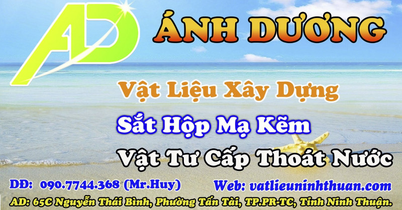 Vật Liệu Xây Dựng Ninh Thuận - Ánh Dương