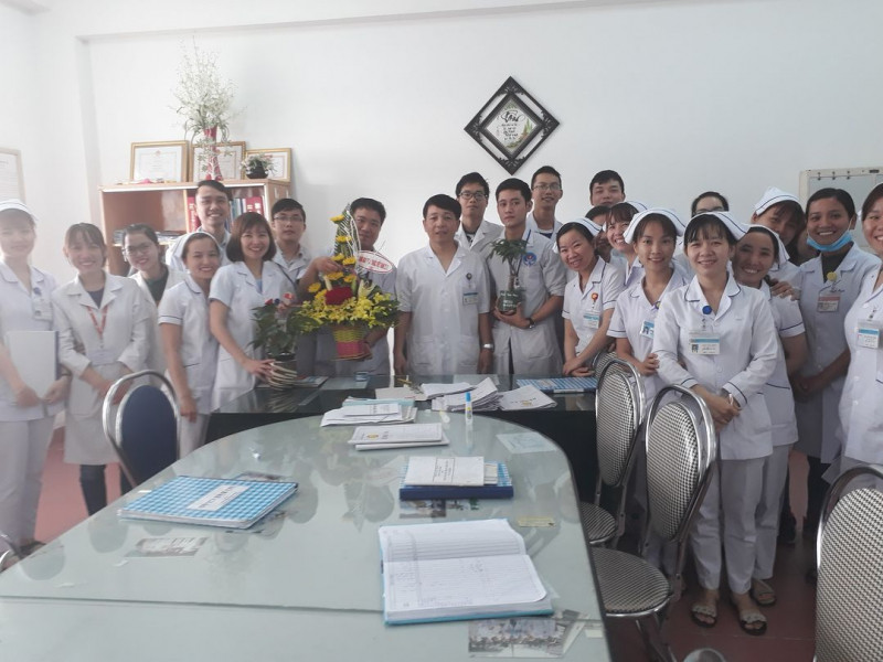 Đội ngũ nhân viên Khoa Nội Tiêu hóa Bệnh viện C Đà Nẵng