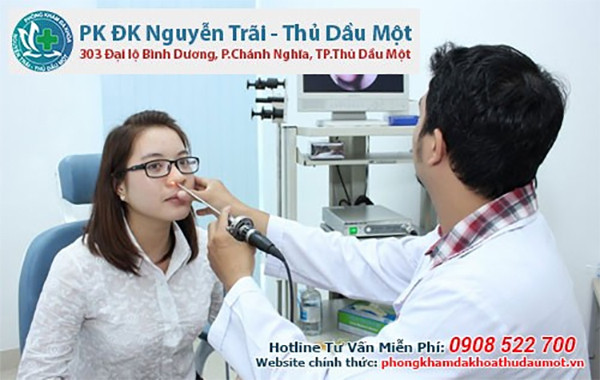 Phòng khám ngoài giờ tai mũi họng Thủ Dầu Một của Phòng khám đa khoa Nguyễn ﻿Trãi