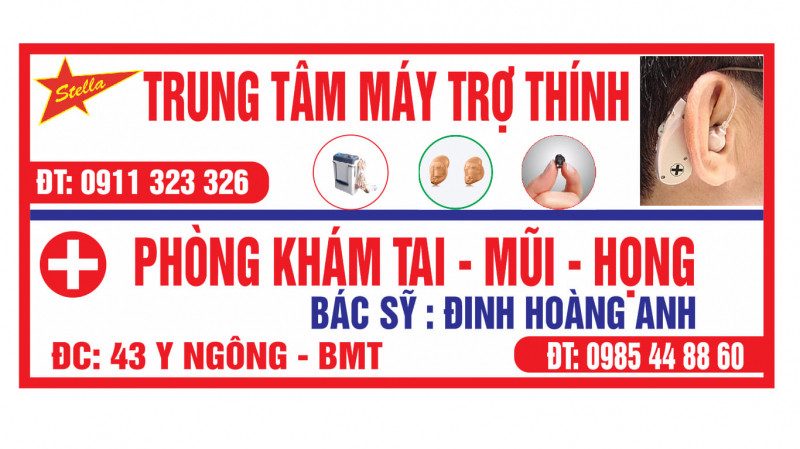 Phòng khám tai mũi họng - Bác sỹ Đinh Hoàng Anh