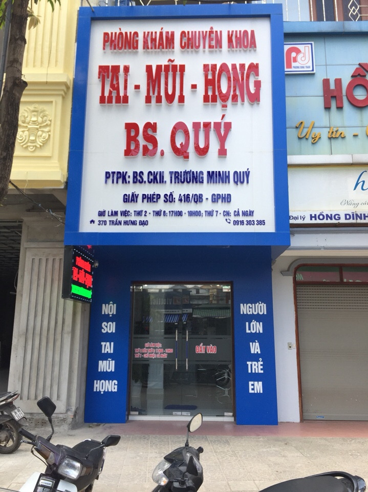 Phòng Khám Tai Mũi Họng - BS Quý