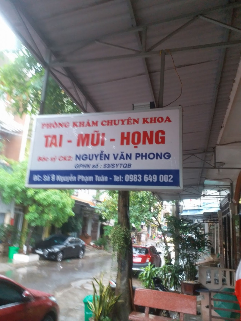 Phòng khám tai mũi họng Bs Phong