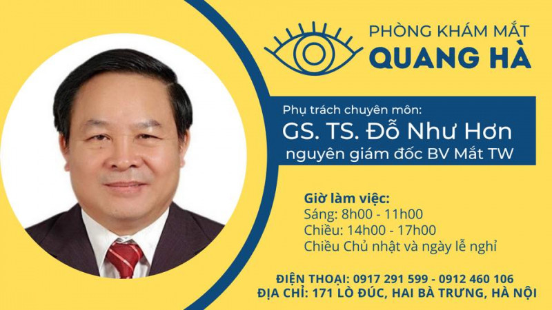 Phòng khám mắt Quang Hà