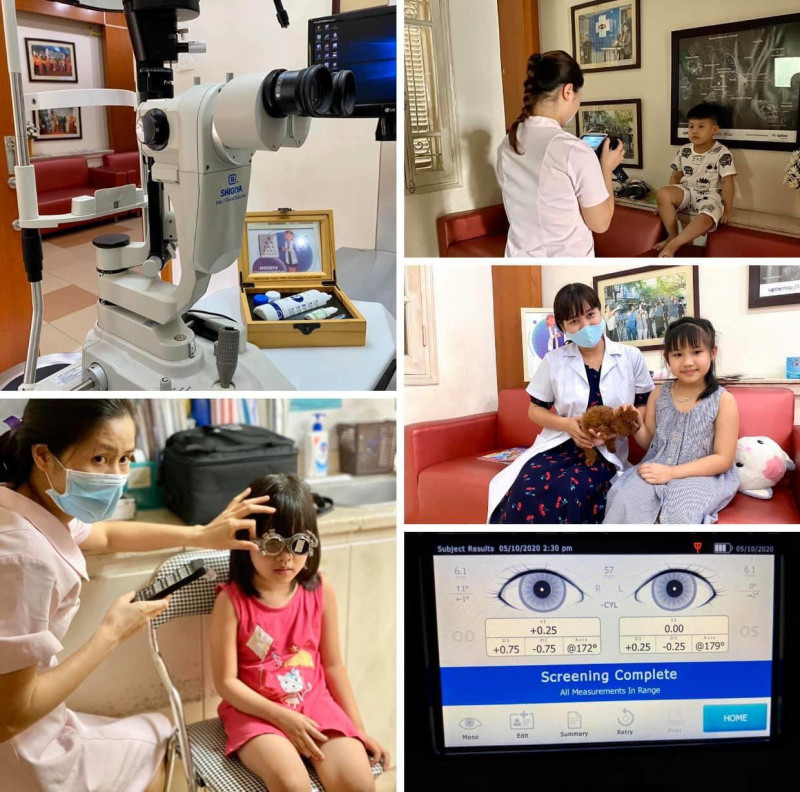 Khoa Mắt trẻ em - Bệnh viện Mắt Việt Nhật