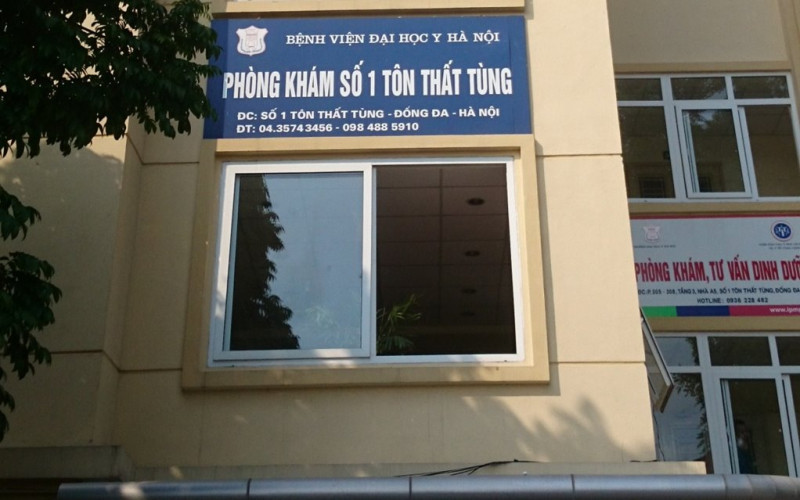 Phòng khám số 1 Cơ Xương Khớp bệnh viện Đại học Y Hà Nội