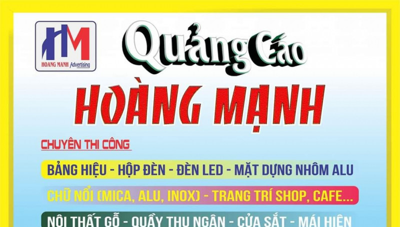 Quảng Cáo Hoàng Mạnh