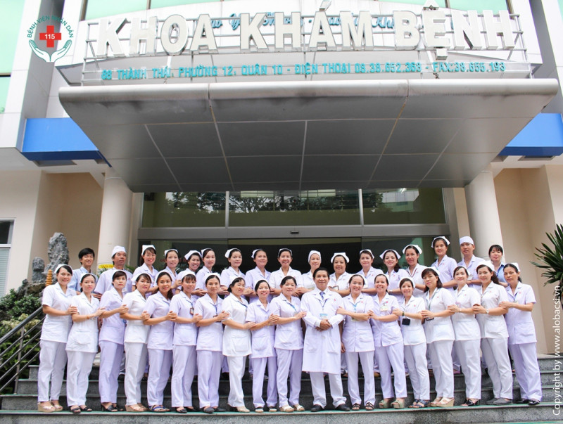 Đội ngũ bác sĩ của bệnh viện