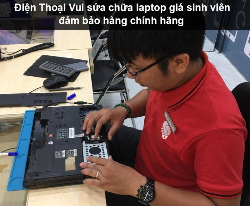Điện Thoại Vui là trung tâm sửa chữa laptop có nhiều năm kinh nghiệm