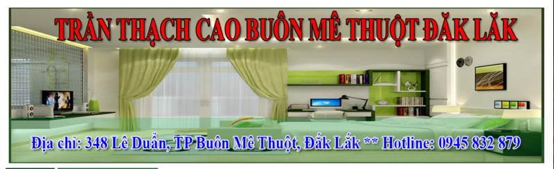 Trần Thạch Cao Buôn Mê Thuột Đắk Lắk