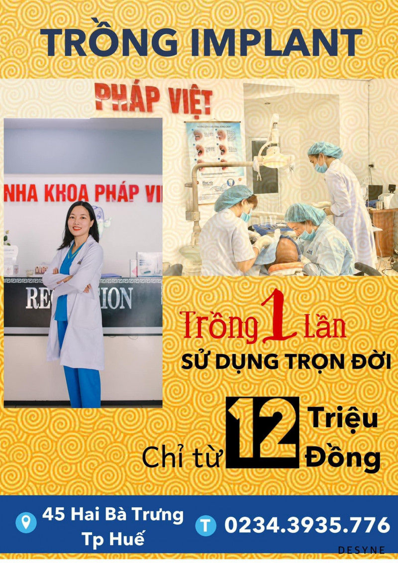 Nha Khoa Pháp Việt Huế