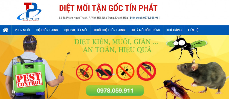 Công ty TNHH Diệt Mối & Khử trùng Tín Phát