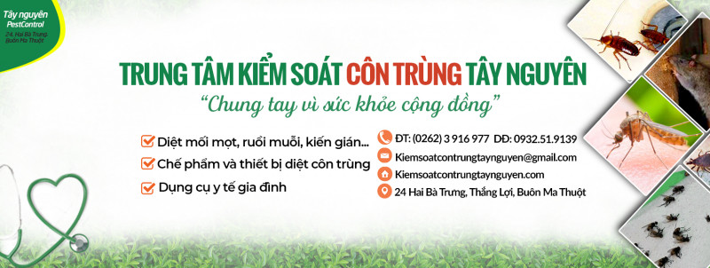 Trung Tâm Kiểm Soát Côn Trùng Tây Nguyên