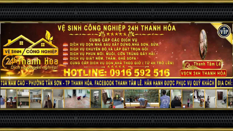 Vệ Sinh Công Nghiêp 24H