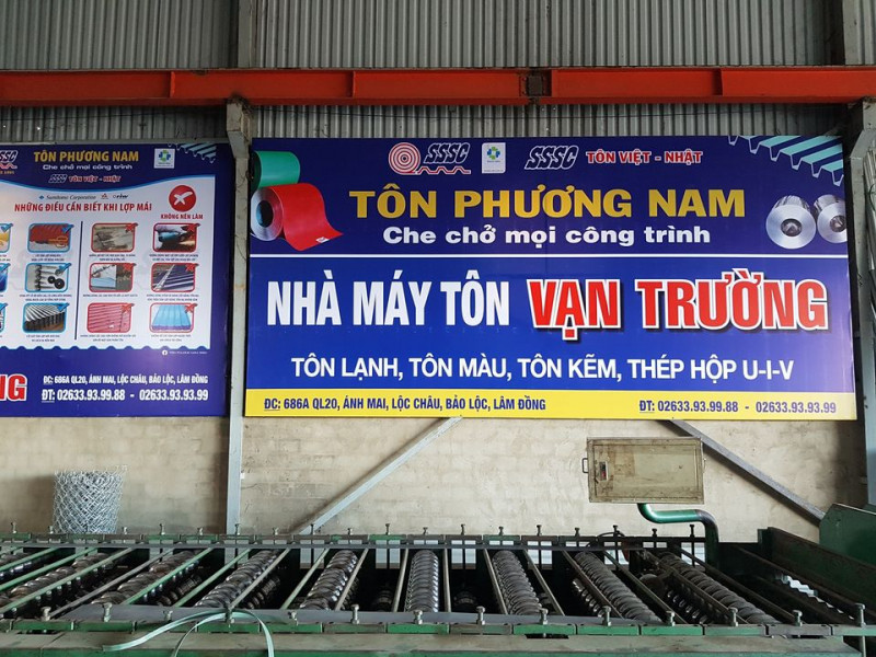 Nhà máy Tôn thép Vạn Tường