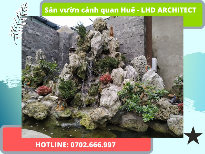 Sân Vườn Cảnh Quan Huế