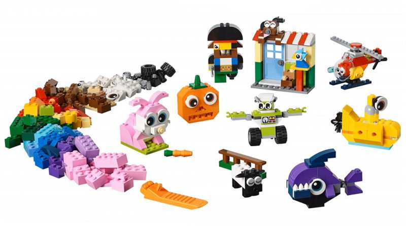 Hộp Lego Classic Thùng gạch trung sáng tạo 484 chi tiết