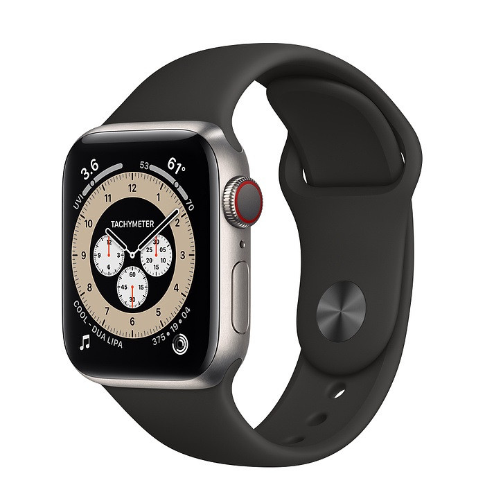 Apple Watch Series 6 GPS + Cellular 40mm viền nhôm dây cao su