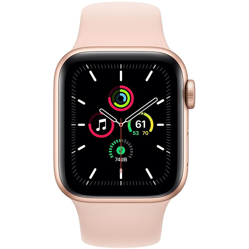 Apple Watch SE (GPS) 40mm - Viền nhôm dây cao su