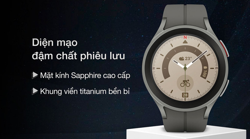 Đồng hồ thông minh Samsung Galaxy Watch 5 Pro 45mm