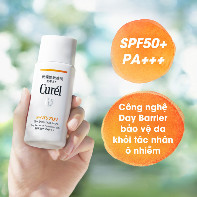 Sữa chống nắng Curel UV Protection Milk