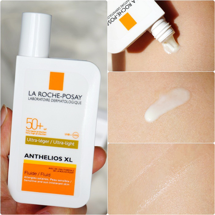 Kem chống nắng dạng sữa La Roche-Posay Anthelios Invisible Fluid SPF50+
