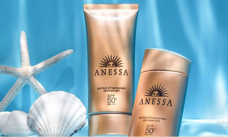 Kem chống nắng vật lý Anessa Perfect UV Sunscreen Skincare Milk