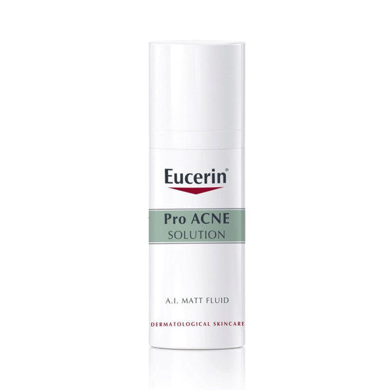 Kem dưỡng ẩm kiểm soát dầu nhờn Eucerin ProAcne Matt Fluid