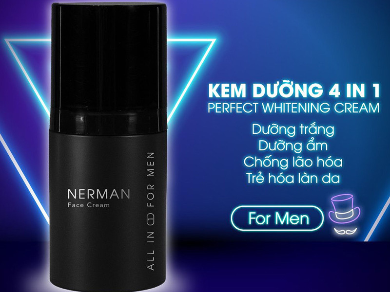 Kem dưỡng Nerman Perfect Whitening Cream