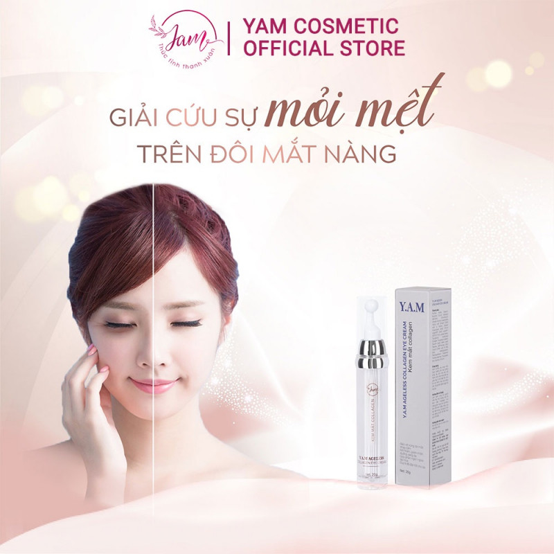 Kem mắt Collagen YAM Cosmetic Massage