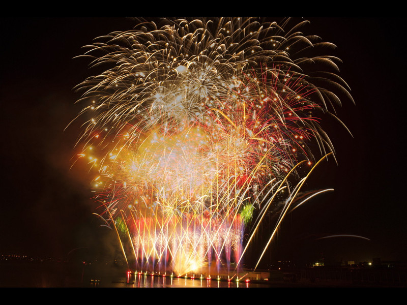 Gamagori Noryo Fireworks