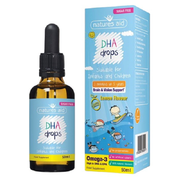 DHA Drops Natures Aid 50ml