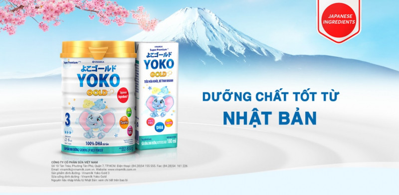 Sữa bột YOKO GOLD