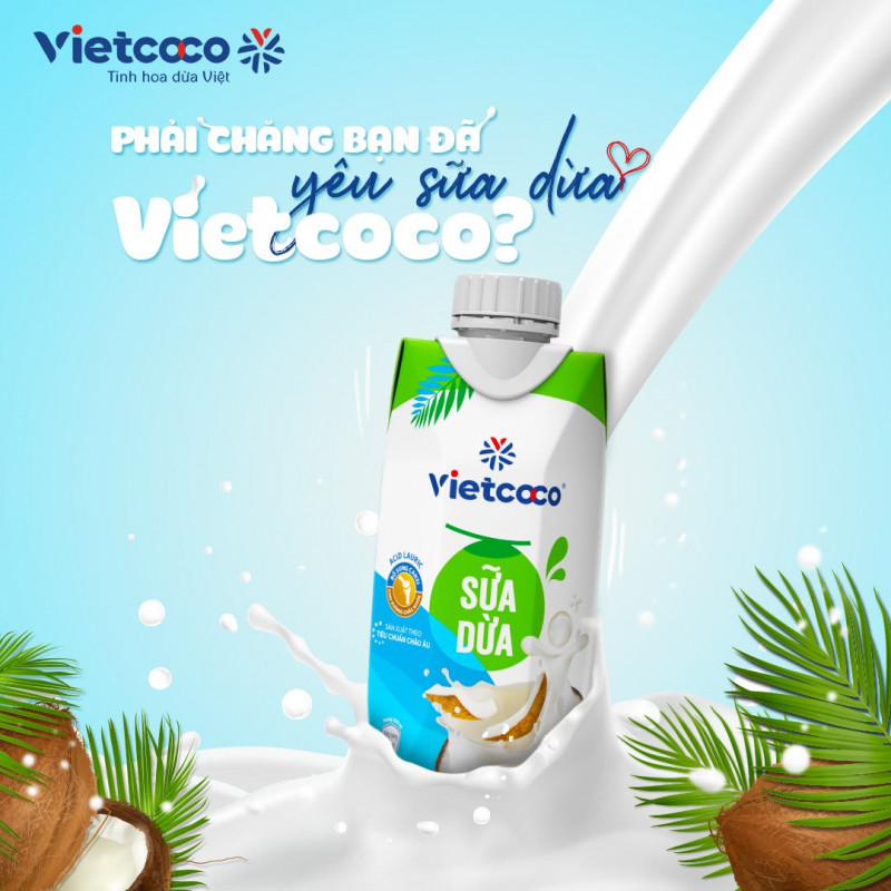 Sữa dừa ﻿của Vietcoco