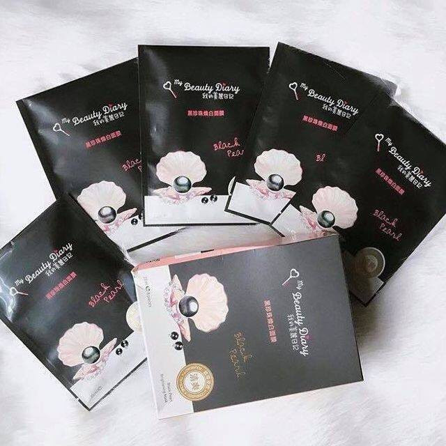 Mặt nạ ngọc trai My Beauty Diary Taiwan Black Pearl Mask