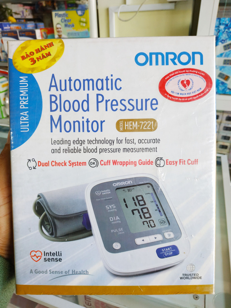 Máy đo huyết áp Omron HEM-7221