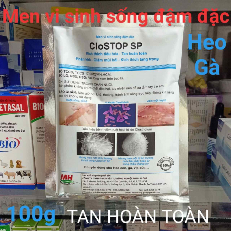 ﻿Men tiêu hóa vi sinh sống đậm đặc CloSTOP