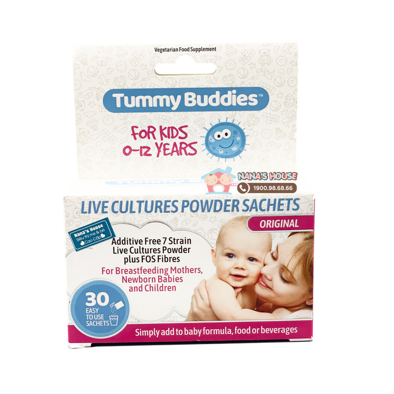 Men vi sinh Tummy Buddies
