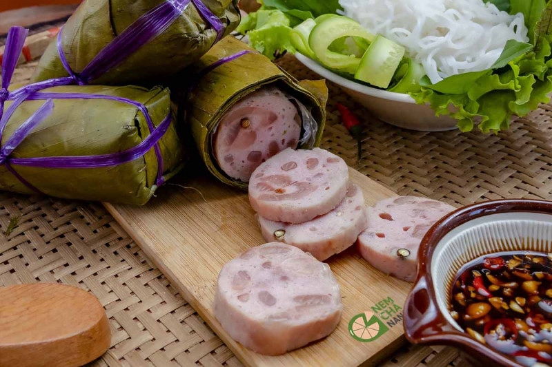 Chả bì lợn