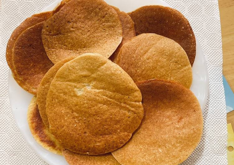 Pancake chuối yến mạch giảm cân