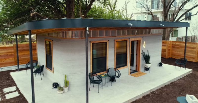 Ngôi nhà in 3D cho người vô gia cư và người nghèo