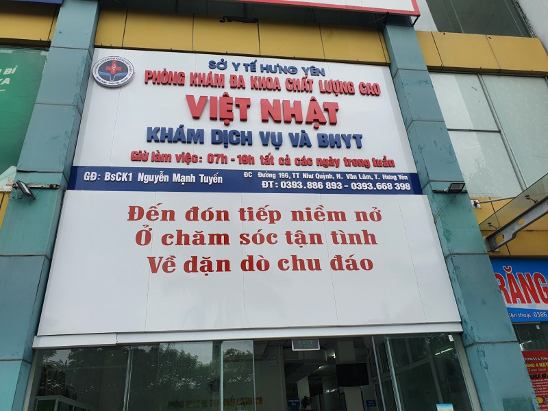 Phòng khám đa khoa Việt Nhật