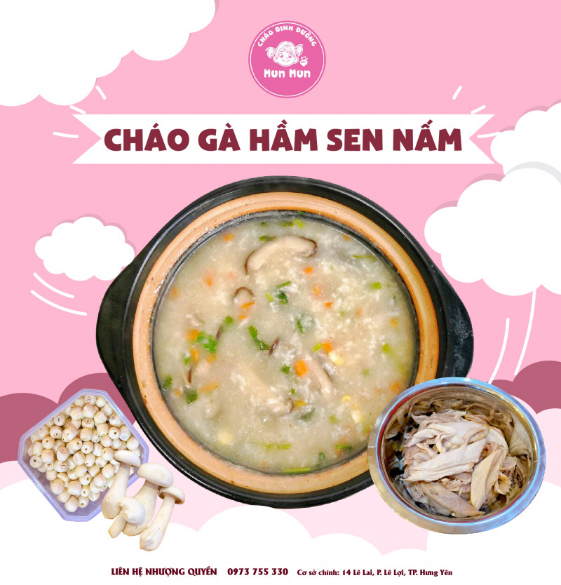 Cháo dinh dưỡng Mun Mun