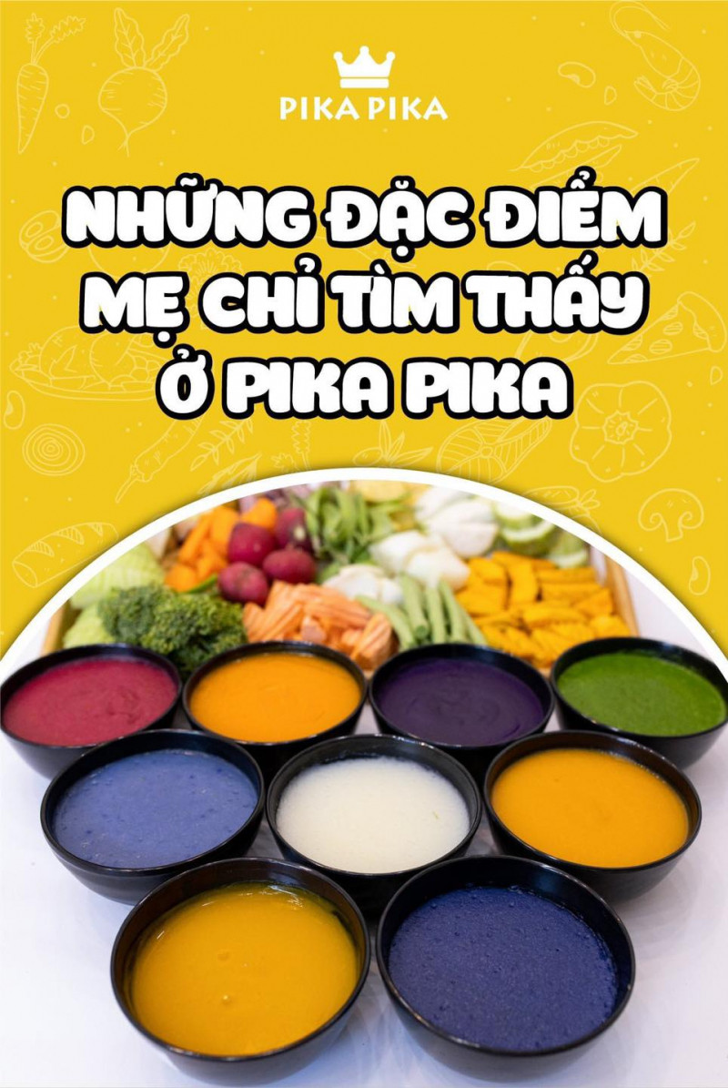 Pika Pika Cháo Dinh Dưỡng Toàn Diện