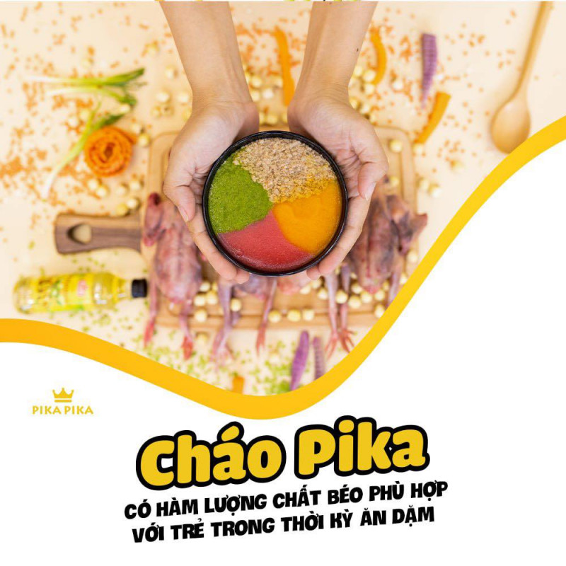 Pika Pika Cháo Dinh Dưỡng Toàn Diện