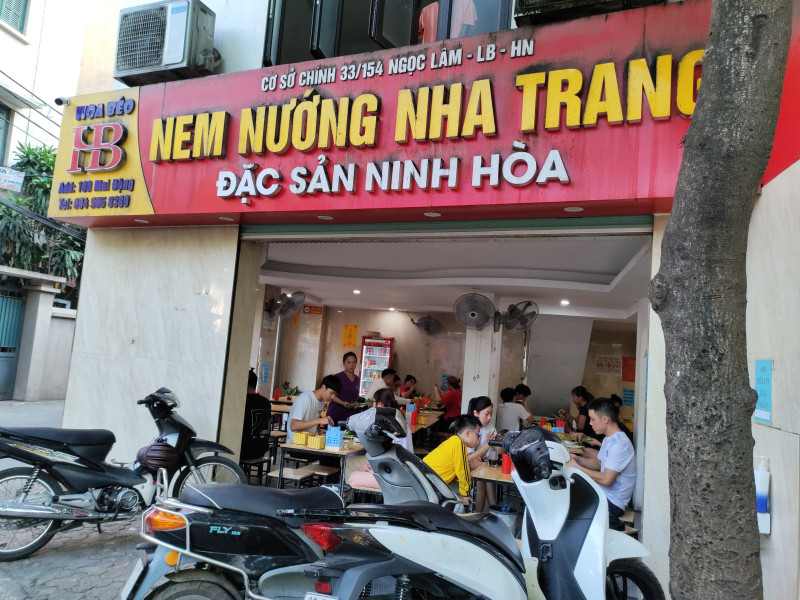 Nem nướng Nha Trang - Hoa Béo