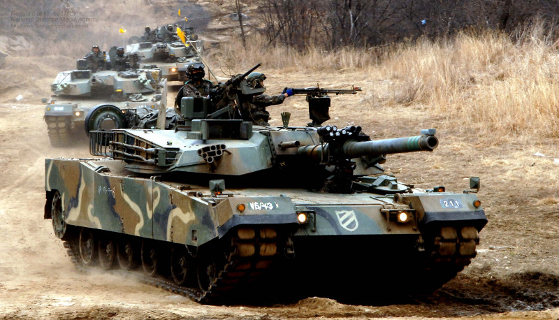 Xe tăng chiến đấu chủ lực K1 của Lục quân Hàn Quốc