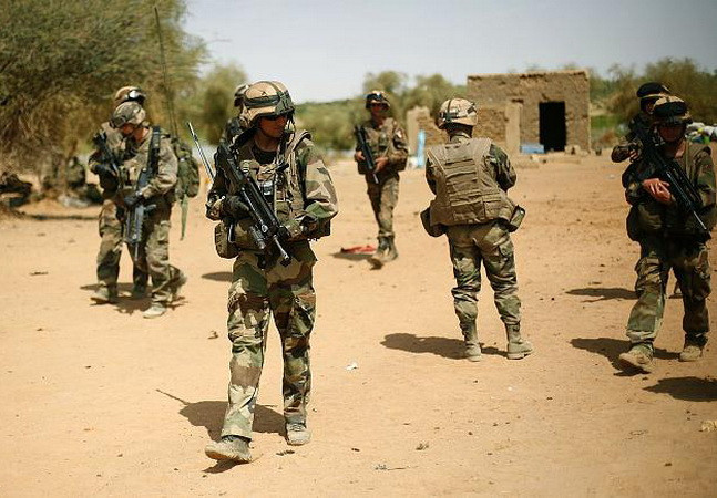 Binh sĩ Pháp làm nhiệm vụ tại thành phố Gao, Mali